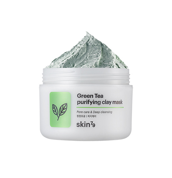 SKIN79绿茶洁净海泥面膜控油净化毛孔去角质死皮面部身体水洗型