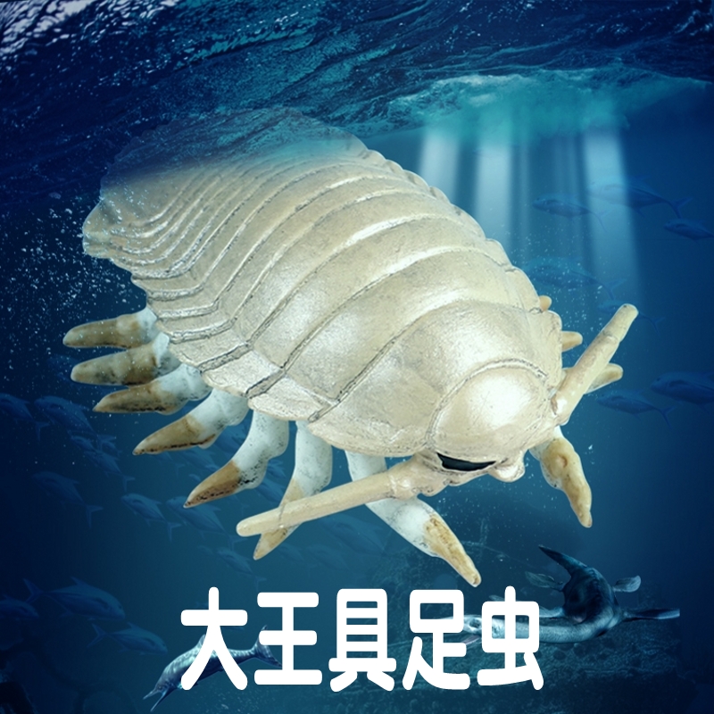 林畅模玩海底生物大王具足虫模型深海大虱儿童仿真海洋动物玩具