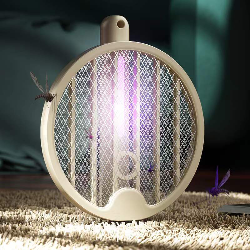折叠电蚊拍充电式强力灭蚊神器二合一锂电池蚊子拍苍蝇拍灭蚊灯