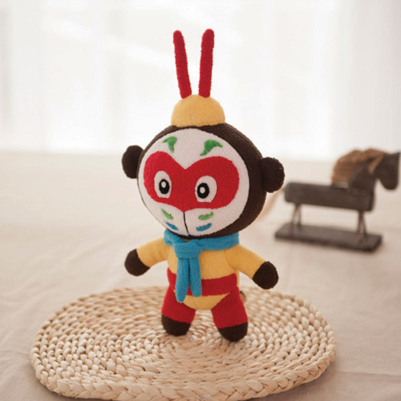 卜比 手工自制作小猴子布娃娃玩偶儿童毛绒玩具公仔布艺DIY材料包