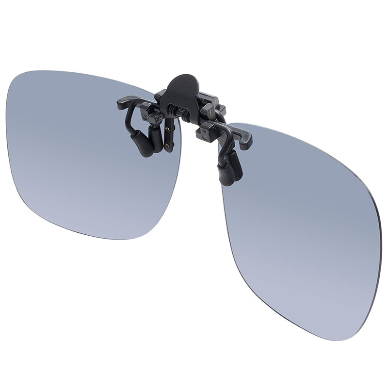 迪卡侬太阳镜片带夹子防紫外线适配近视镜偏光眼镜开车骑行防眩光