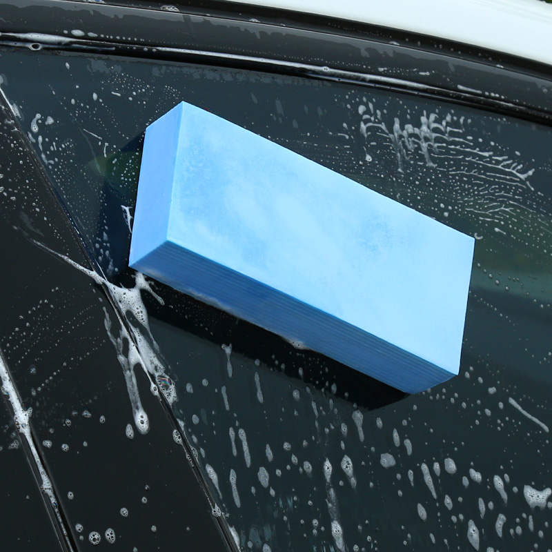 洗车海绵专用高密度棉去污吸水刷车清洗汽车玻璃工具擦车海绵方块