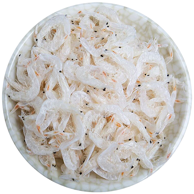 广西北海特产虾皮500g海鲜干货金钩海米虾米淡干新鲜虾干海米即食