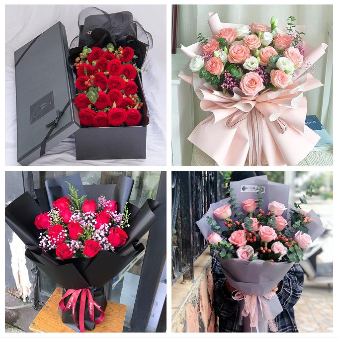 安徽六安市金安区裕安区叶集区鲜花店情人节送女友19朵33玫瑰表白