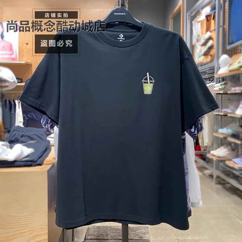Converse/匡威夏季新款男女同款运动休闲短袖百搭时尚T恤10025239