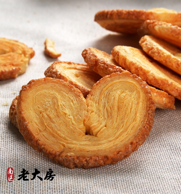 南区老大房老上海特产小蝴蝶酥奶酪蝴蝶酥饼干传统糕点休闲零食