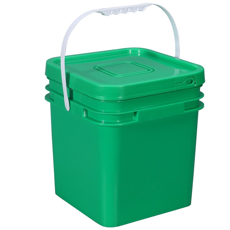 推荐水杉加厚塑料桶正方形5/10/25L公斤升带盖子可坐凳钓鱼桶酱料