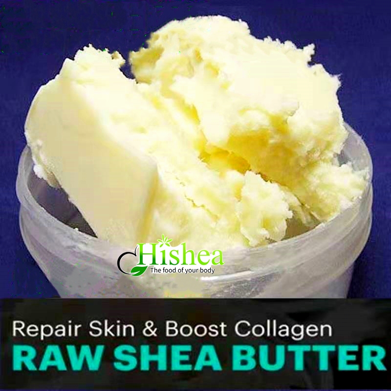 Raw shea butter African Ghana 纯乳木果油未精制保湿手工皂原料