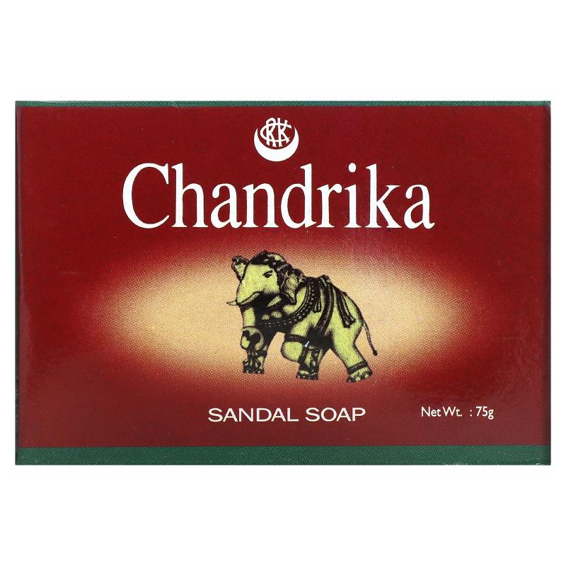 Chandrika Soap 檀香香皂 温和清洁去角质