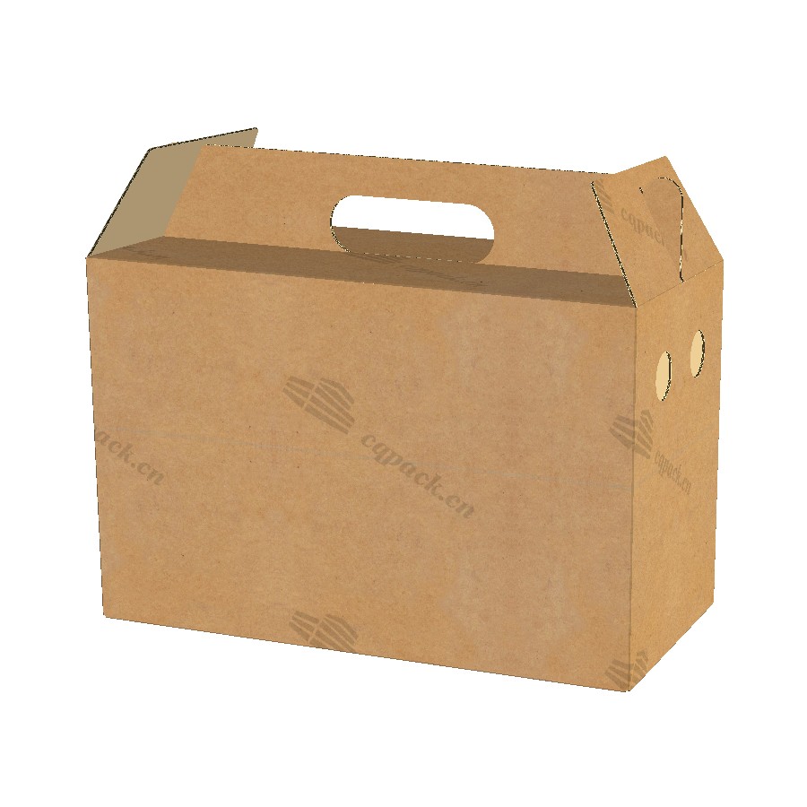 定制数码打样一个起农产品水果包装提手卡盒鸡蛋礼物盒瓦楞纸板箱