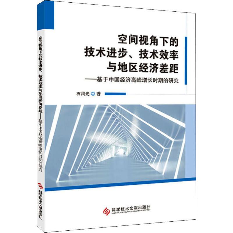 空间视角下的技术进步、技术效率与地区经济差距——基于中国经济高峰增长时期的研究 科学技术文献出版社 新华书店正版书籍