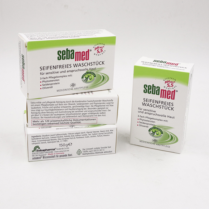 德国施巴Sebamed橄榄油洁面皂 抗痘敏感肌肤孕妇 PH5.5 150g
