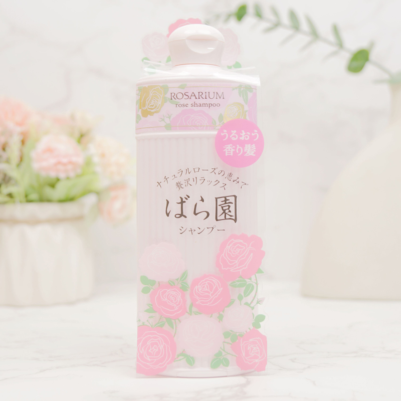 日本资生堂玫瑰园ROSARIUM香氛玫瑰洗发水护发素发膜顺滑持久留香