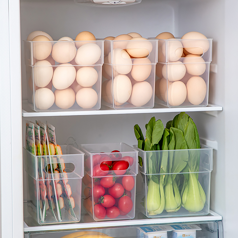 冰箱侧门收纳盒食品级内侧专用分装保鲜盒厨房鸡蛋葱姜蒜整理神器