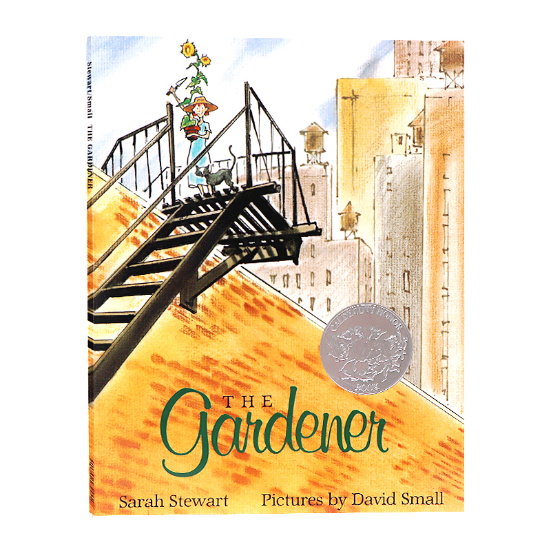 小恩的秘密花园 The Gardener  美国儿童绘本童书 英文原版图画书 凯迪克银奖 蓝思 (Lexile) 阅读分级:AD570L