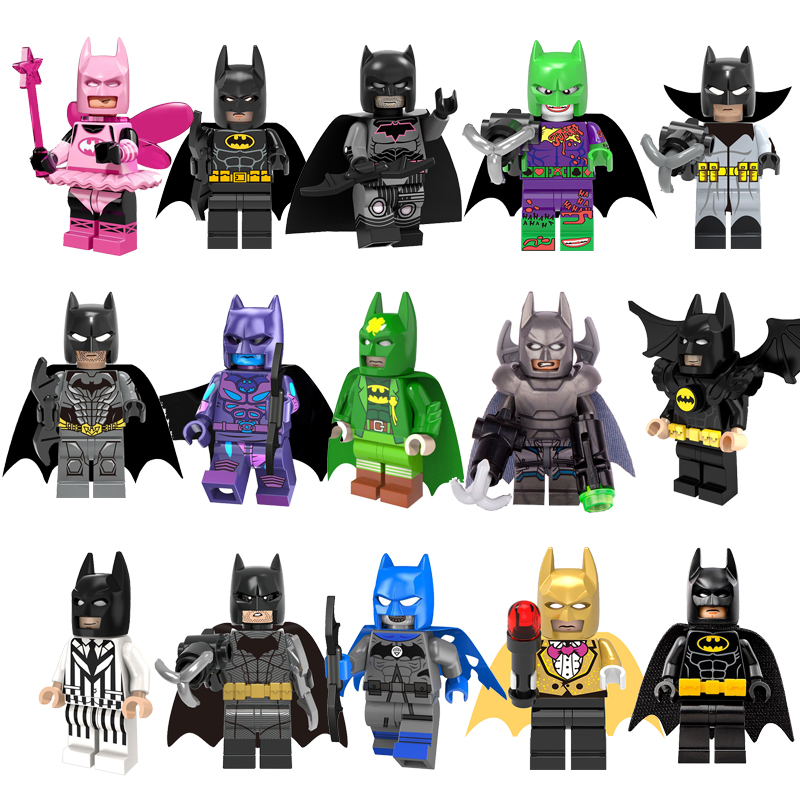 蝙蝠侠小人仔偶兼容乐高积木漫威DC正义联盟超级英雄拼装益智玩具