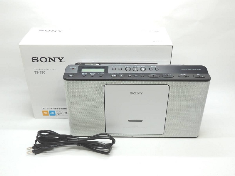 日本代购Sony/索尼ZS-E80学习英语复读机CD机播放器带遥控直邮