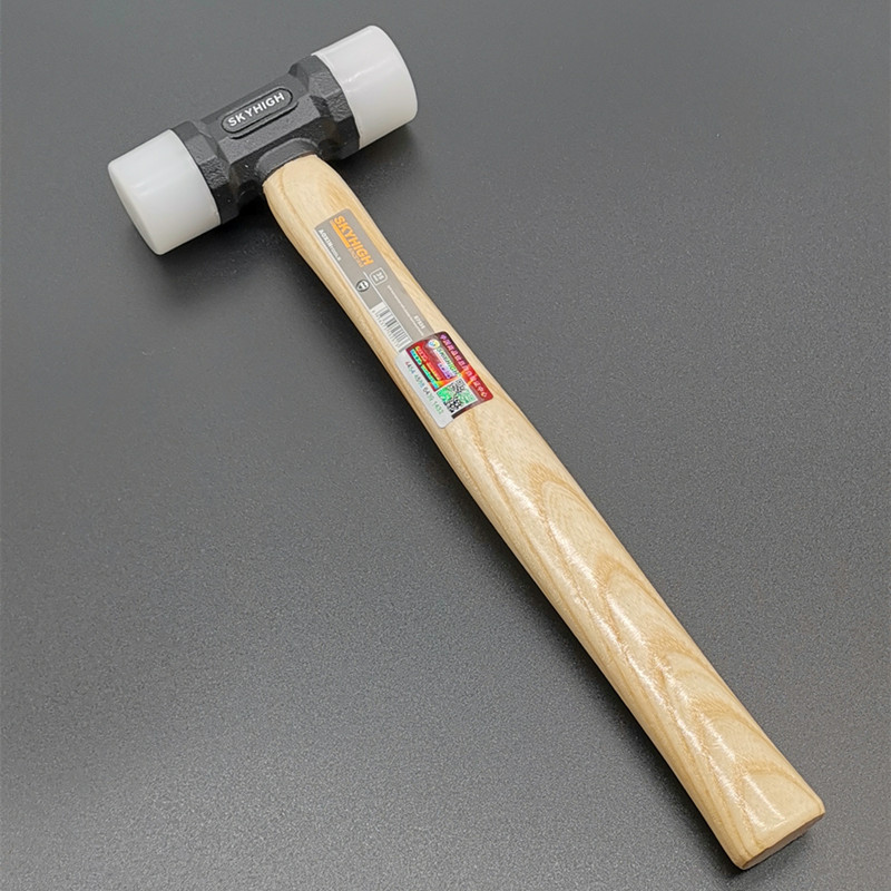 澳新工具安装锤优质尼龙锤皮具皮革手工锤不伤工件汽修可更换锤头