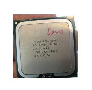 E5200 酷睿双核CPU Intel 奔腾双核 E5200 散片775针双核CPU
