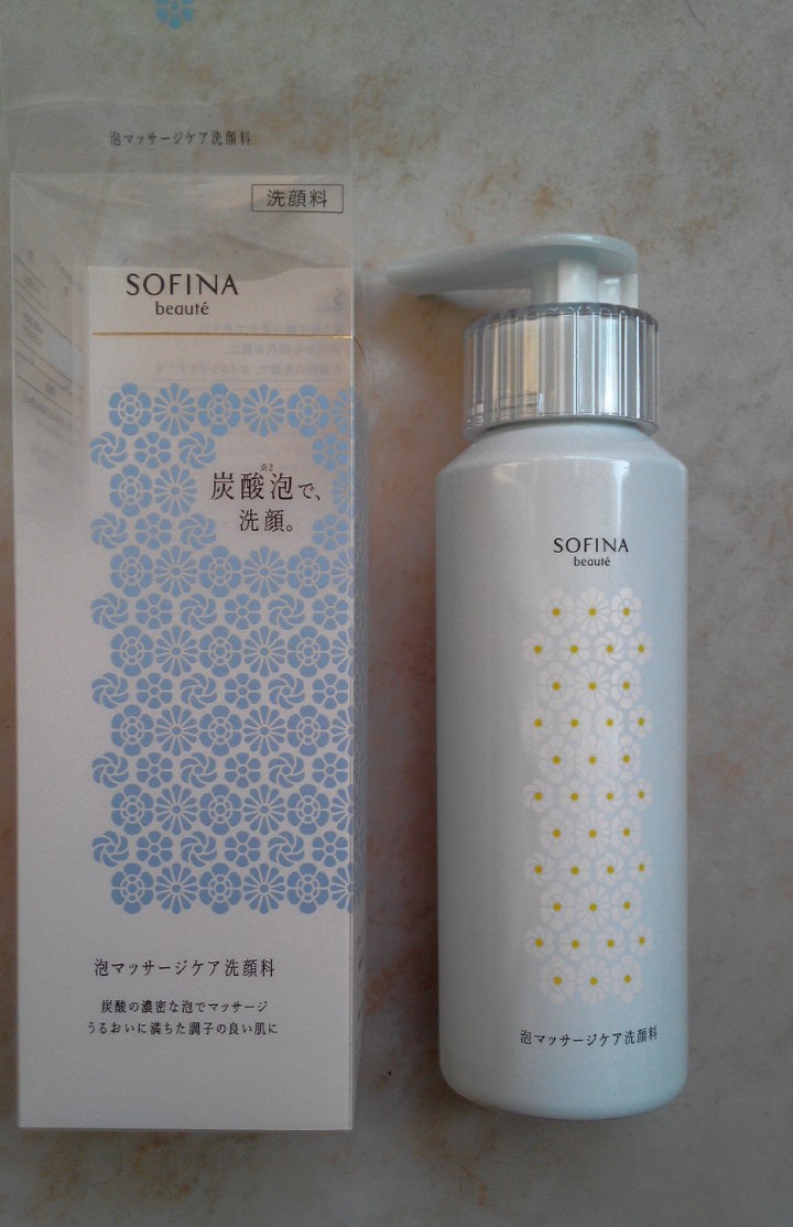 诚信日本本土买 用在脸上的要保真 SOFINA碳酸洁面泡沫替换装