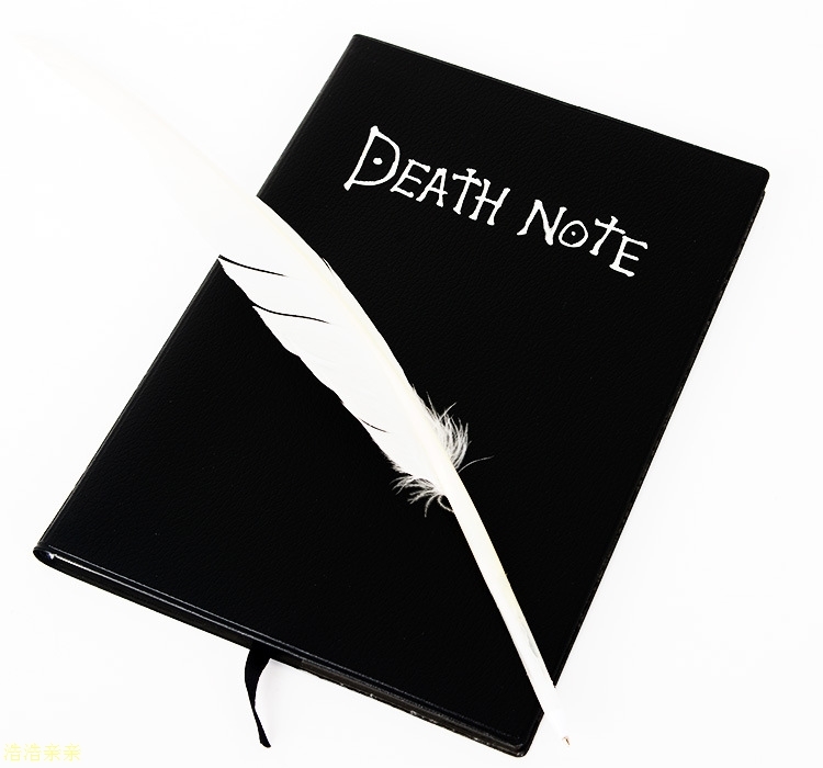 死亡笔记周边学生记事本礼品套装厚76海砂动漫COS道具Death Note