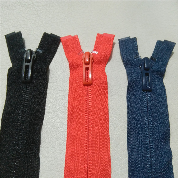 YKK5号尼龙反装开尾拉链服装外套门襟拉链3个颜色多个长度