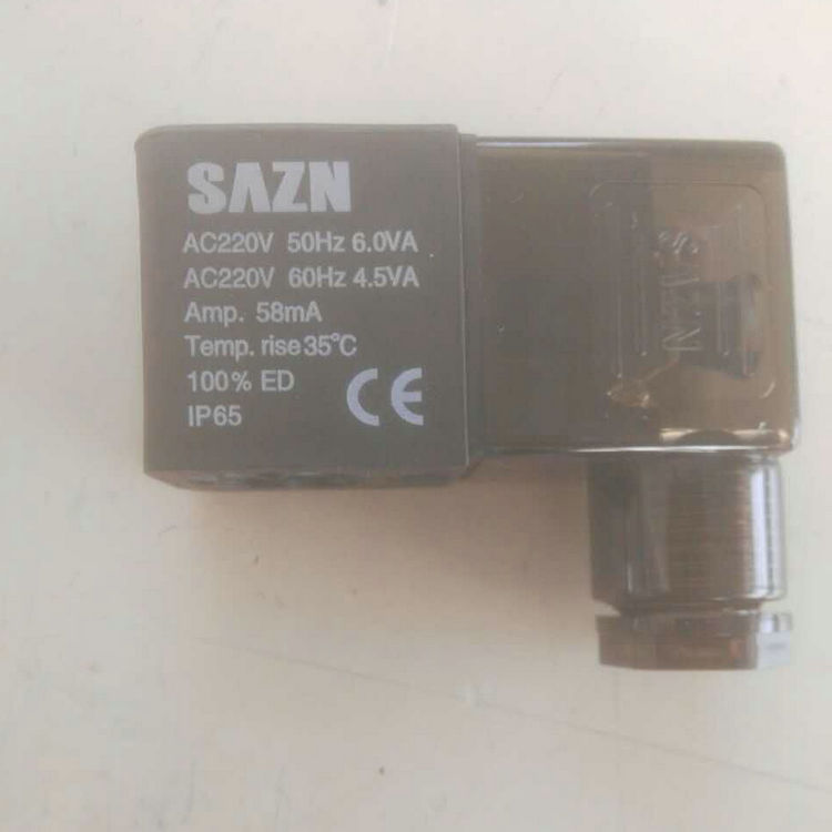 SAZN三正气动 4V210/4V310系列线圈亚德客型电磁阀线圈220V/DC24V