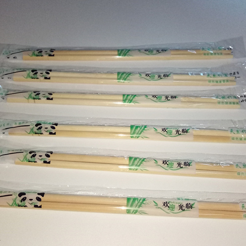 一次性筷子竹制5.0粗20长竹筷子双生筷子卫生外包打包筷天然竹筷